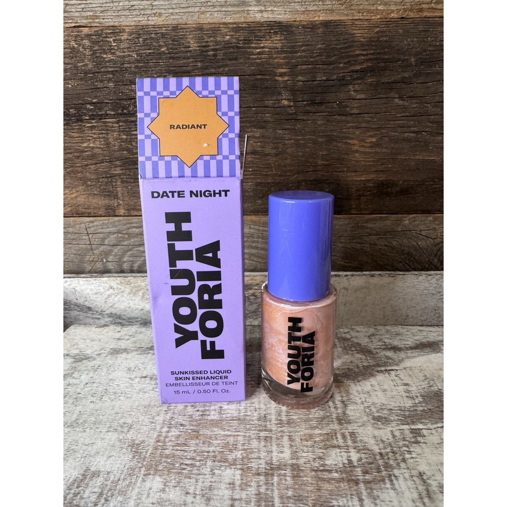 Youthforia Date Night Skin Enhancer Radiant 15ml – Viral Glow Gift = MSRP =‎ $38